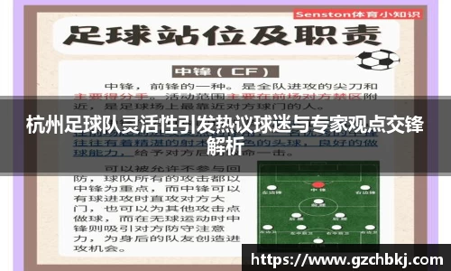杭州足球队灵活性引发热议球迷与专家观点交锋解析